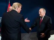 Hat «einen gewissen Respekt» für US-Präsident Donald Trump im Handelsstreit: der Schweizer Wirtschaftsminister Johann Schneider-Ammann. (Bild: KEYSTONE/PETER KLAUNZER)
