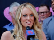 US-Pornostar Stormy Daniels ist festgenommen worden - laut ihrem Anwalt aus politisch motivierten Gründen. (Bild: KEYSTONE/FR170512 AP/RINGO H.W. CHIU)