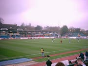 Kein beliebter Ort für Fussballspiele: Im Withdean spielte der Club vor dem Umzug ins «Amex». (Bild: Ruben Schönenberger)