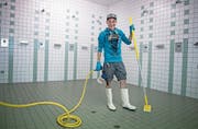 Will sich trotz seiner Cystischen Fibrose weiterbilden: Hauswart Simon Imboden (21).