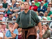 Martin Grab bei seinem letzten Auftritt - am Schwyzer Kantonalfest in Sattel (Bild: KEYSTONE/ALEXANDRA WEY)