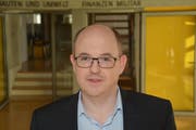 Damian Kalbermatter, Sprecher der Petenten. (Bild: Beat Lanzendorfer)