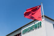 Der Standort von Gerresheimer im Küssnachter Industriegebiet Fänn. (Bild: Roger Grütter (12. Juli 2018))
