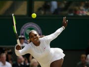 Nur selten in Bedrängnis: Serena Williams erreichte in Wimbledon zum zehnten Mal den Final (Bild: KEYSTONE/AP/TIM IRELAND)