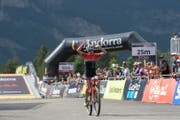 Alessandra Keller gewinnt ihr erstes Weltcuprennen (Bild: PD, 13. Juli 2018)