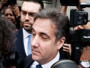   Novartis is again attacked in the United States for signing contracts with Michael Cohen, Trump's lawyer, on Cohen's photo after a US Federal Court hearing in May . (Photo: KEYSTONE / EPA / JUSTIN LANE) 