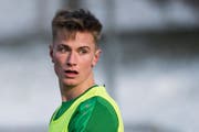 Jasper van der Werff wechselte diesen Sommer vom FCSG zu Red Bull Salzburg. (Bild: Benjamin Manser)
