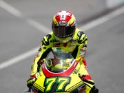Dominique Aegerter zeigte sich am ersten Trainingstag zum GP von Deutschland deutlich verbessert (Bild: KEYSTONE/AP/ERIC ALONSO)