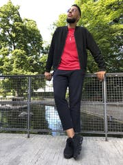 Der US-Rapper Oddisee will Menschen zum Denken anregen. Am Donnerstag trat er am Kulturfestival St. Gallen auf. (Bild: Philipp Bürkler)