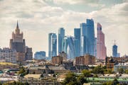 Blick auf Moskau City mit seinen Wolkenkratzern. (Bild: Getty)