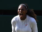 Serena Williams verpasste im Final von Wimbledon die Chance, als erste Mutter seit 38 Jahren einen Grand-Slam-Titel zu gewinnen (Bild: KEYSTONE/EPA/GERRY PENNY)