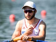 Michael Schmid ruderte auf dem Rotsee im Leichtgewichts-Einer der Konkurrenz davon (Bild: KEYSTONE/ALEXANDRA WEY)
