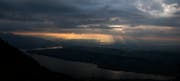 Aussicht von der Rigi, Abendstimmung. (Bild: Manuela Jans-Koch, 15. Juli 2016)