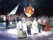 Im Zirkuszelt wurde ein besonderer Gottesdienst gefeiert. (Bild: PD)