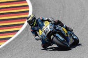 Kommt in der MotoGP-Klasse einfach nicht auf Touren: Tom Lüthi. (Bild: Filip Singer/EPA (Sachsenring, 14. Juli 2017))