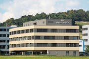 Nach der Konkursanmeldung ist das Gebäude in Bendern zu haben. (Bild: Tatjana Schnalzger)