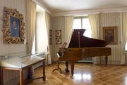 Flügel im heutigen Wagner-Museum. (Bild: Wagner Museum Luzern)