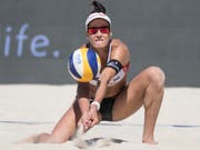 Auf die Zähne beissen half nichts: Joana Heidrich muss die EM in der kommenden Woche auslassen (Bild: KEYSTONE/PETER SCHNEIDER)