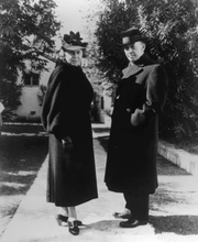 Sergej und und seine Frau Natalia Rachmaninov in den 30-er-Jahren im Garten der Villa Senar. (Bild: Rachmaninov Foundation)