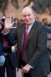 Seine frühere «Amiga» enthüllte wenig Schmeichelhaftes über Juan Carlos. Bild: Carlos Alvarez/Getty (Madrid, 6. Juni 2018)