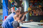 Das Rheinfest bot ein Programm für Besucher jeden Alters (Bild: Reto Martin)