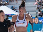 Joana Heidrich zog sich in Gstaad einen Bandscheibenvorfall zu (Bild: KEYSTONE/PETER SCHNEIDER)