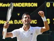 Novak Djokovic kehrt nach neun Monaten Absenz in die Top 10 zurück (Bild: KEYSTONE/EPA/GERRY PENNY)