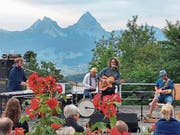 «Troy Tempest» spielte vor einer einzigartigen Bergkulisse. (Bild: PD, Seelisberg, 11. Juli 2018)
