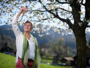 Marietta Kobald-Walli ist Dialektforscherin und Spezialistin für Walser Mundartliteratur. Sie wohnt in Fideris GR. (Bild: Keystone/GIAN EHRENZELLER)
