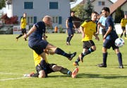 Spiele im Cup sind für gewöhnlich hart umkämpft, da es um Alles oder Nichts geht. (Bild: Walter Züst)