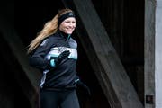 Die Bernerin Eva Hürlimann geht optimistisch ins Rennen und will in Buchs einen Weltrekord realisieren. (Bild: Katrin Meier)