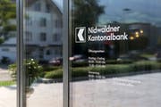 Die Nidwaldner Kantonalbank schloss das erste Halbjahr ähnlich ab wie im Vorjahr. (Bild: Alexandra Wey/Keystone)