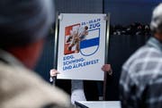 Der Kanton Zug unterstützt das Eidgenössische Schwing- und Älplerfest mit einer Million Franken aus dem Lotteriefonds. (Bild: Stefan Kaiser (Zug, 18.Juli 2018))