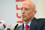 Patrik Gisel wird nur noch bis Ende Jahr Chef der Raiffeisenbank sein. (Bild: Keystone)