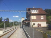 Mogelsberg ist die am schwächsten genutzte Bahn-Haltestelle im Toggenburg. (Bild: Martin Knoepfel)