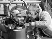 Mo Nunn mit dem ehemaligen Schweizer Formel-1-Star Clay Regazzoni (Bild: KEYSTONE/STR)