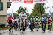 Teilnehmer der Hinterthurgauer Zweistundenfahrt 2015. (Bild: PD)