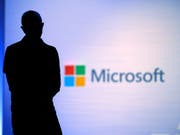 Microsoft-CEO Satya Nadella während einer Präsentation in Seattle im Mai. (Bild: KEYSTONE/AP/ELAINE THOMPSON)
