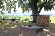 Noch ist das Holz aufgefüllt. Bereits am nächsten Tag kann es ganz anders aussehen. (Bild: Manuela Bruhin)