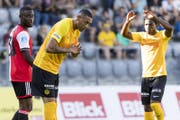 YB-Sturmpower mit Guillaume Hoarau und Roger Assalé. (Bild: Freshfocus)