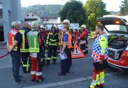 Rund 40 Angehörige der Feuerwehren Ebikon-Dierikon und Buchrain standen im Einsatz. (Bild: Luzerner Polizei (Ebikon, 19. Juli 2018))