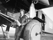 Der St. Galler Pilot und Unternehmer Walter Mittelholzer wurde berühmt mit abenteuerlichen Expeditionsflügen. Das Landesmuseum in Zürich zeigt seine Fotografien vom 20. Juli bis 7. Oktober 2018. (Bild: ETH-Bibliothek Zürich, Bildarchiv)