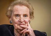 Die ehemalige US-Aussenministerin Madeleine Albright (81). (Bild: Bill O’Leary/Getty (Washington, 16. April 2018))