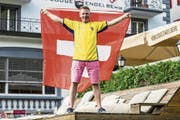 Schwede und «Wahl-Schweizer»: Niklas Danielson vor seiner Skilodge in Engelberg. (Bild: PD)