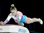 Giulia Steingruber ist am Sprung potenzielle Medaillen-Anwärterin (Bild: KEYSTONE/AP The Canadian Press/RYAN REMIORZ)