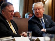 Nun wird nach US-Präsident Donald Trump (r) auch sein Aussenminister Mike Pompeo mit Nordkoreas Machthaber Kim Jong Un zusammentreffen. (Bild: KEYSTONE/AP/EVAN VUCCI)