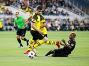 Der Grieche Sokratis verteidigt in Zukunft für Arsenal und nicht mehr für Dortmund (Bild: KEYSTONE/FR170512 AP/RINGO H.W. CHIU)