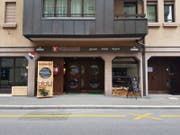 Das Restaurant Weinhof an der Weystrasse 12 in Luzern, kurz nach der Eröffnung im vergangenen Herbst. (Bild: Ramona Geiger (Luzern 4. September 2017))