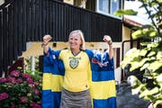 Wenn Schweden spielt, fiebert Jessica Svahn Bold mit - Schweizer Pass hin oder her.