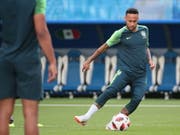 Brasilien mit Neymar messen sich an Mexiko (Bild: KEYSTONE/EPA/WALLACE WOON)